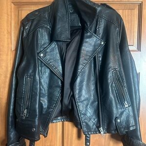 Blank NYC Black Leather Jacket